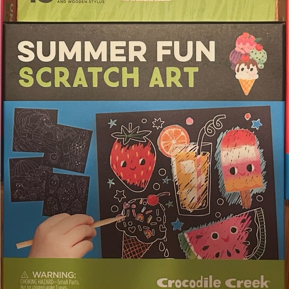 Bundle of 3 / Scratch Art Set - Summer Fun, Unicorn Magic, 4th of July - Picture 5 of 5